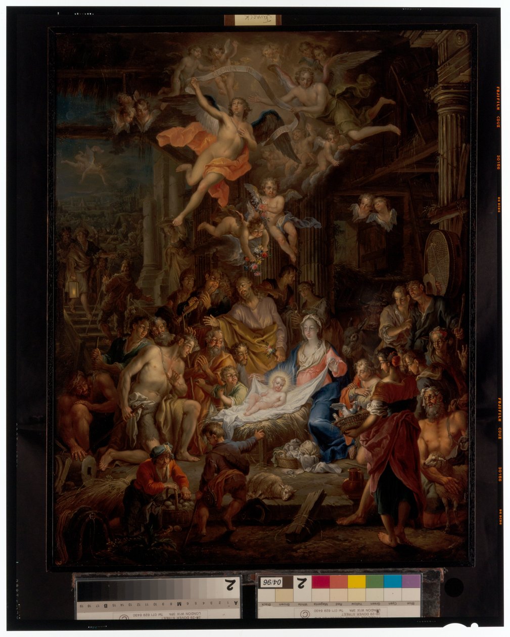 A Pásztorok imádata alkotó: Frans Christoph Janneck