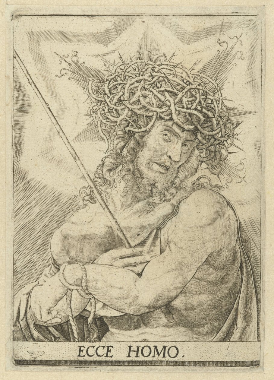 Fájdalmak embere Ecce homo (cím a tárgyon) alkotó: Frans Crabbe van Espleghem