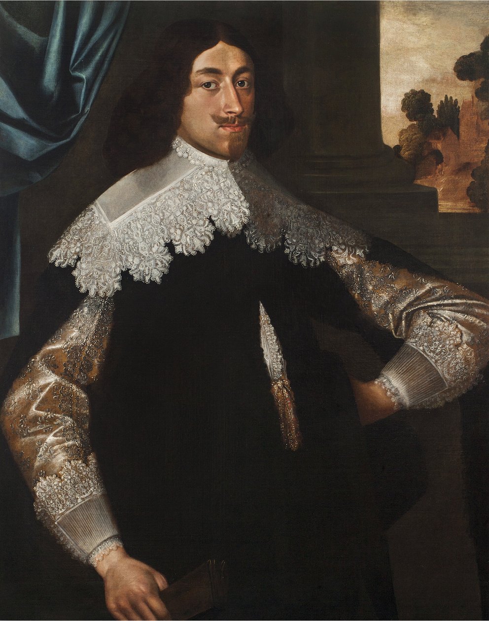Eugène de Berghes, Grimbergen grófjának portréja, 1641 (3114331 pár) alkotó: Frans Denys