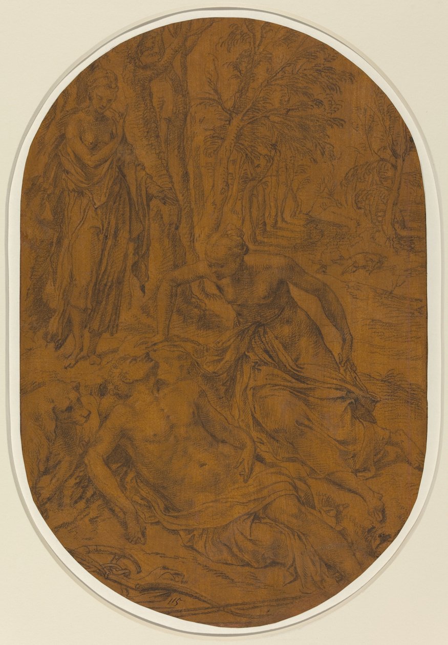 Diana és Endymion alkotó: Frans Floris I