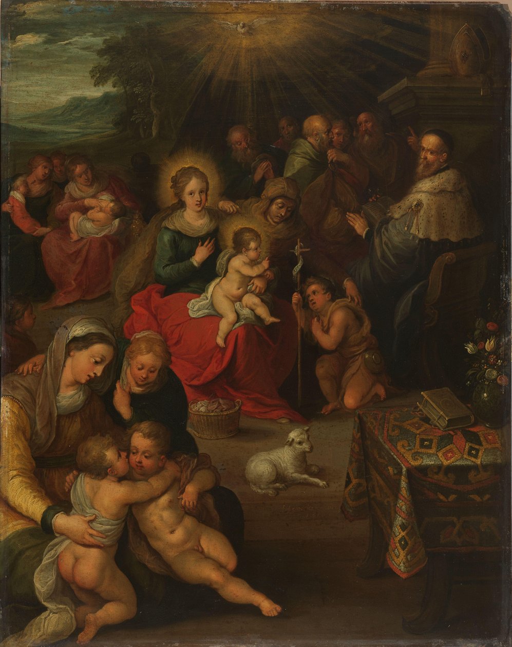 A szent rokonság alkotó: Frans Francken (II)