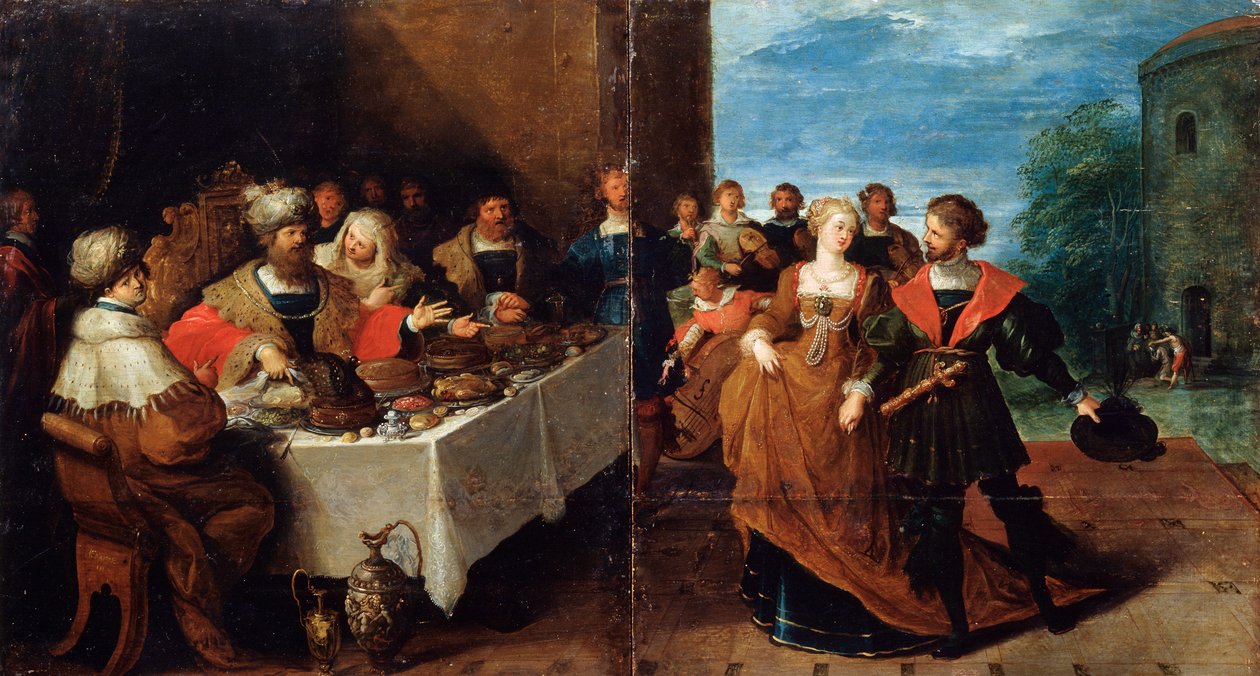 „Herodes ünnepe”, 17. század alkotó: Frans Francken II