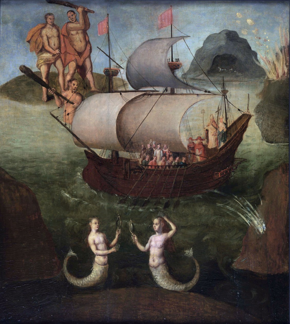 Allegória: az államhajó alkotó: Frans Francken I