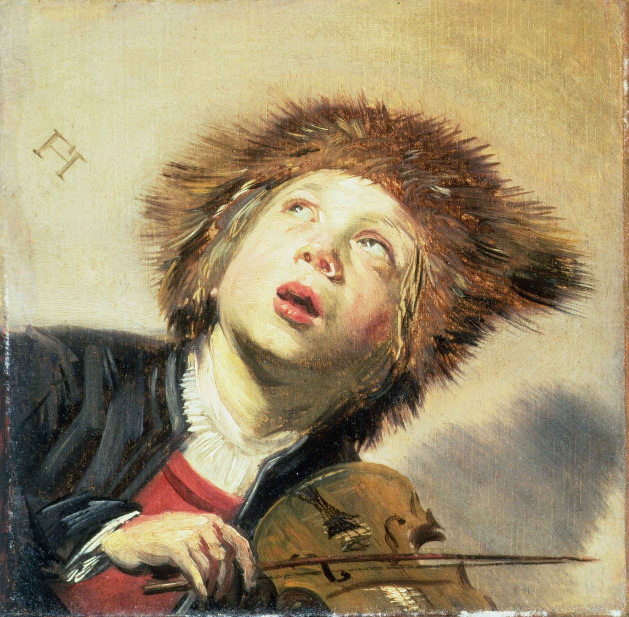 Egy fiú hegedűs alkotó: Frans Hals