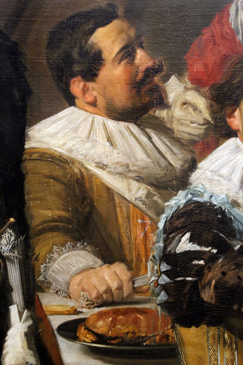 A Szent György Polgárőrség tisztjeinek bankettje alkotó: Frans Hals