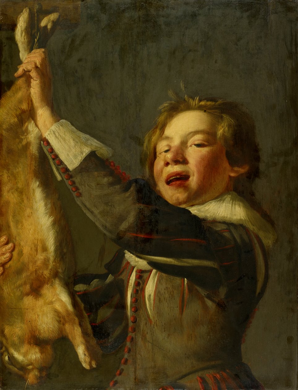 Fiú döglött nyúllal alkotó: Frans Hals