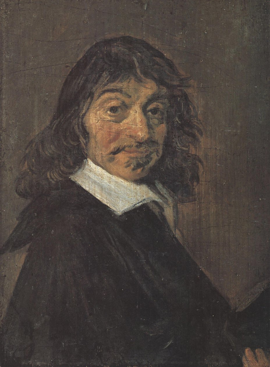 Dán: René Descartes (1596-1650) René Descartes portréja alkotó: Frans Hals