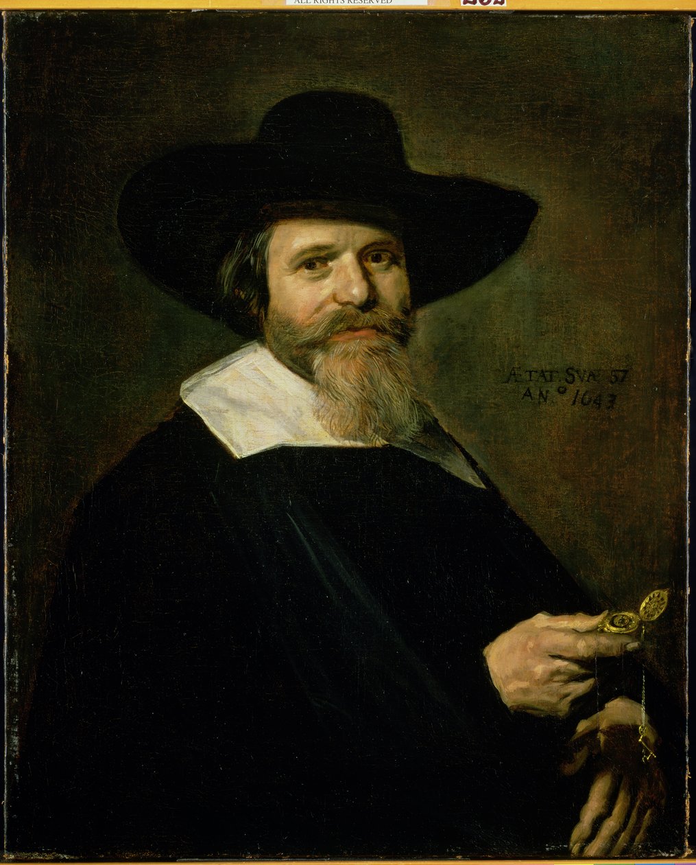 Holland Burgher, 1643 alkotó: Frans Hals