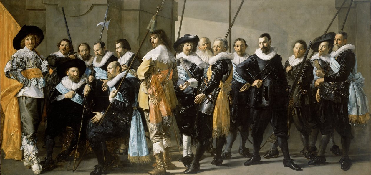 A XI. kerületi milícia százada Reynier Reael kapitány parancsnoksága alatt, „The Meager Company” néven ismert, 1637 alkotó: Frans Hals