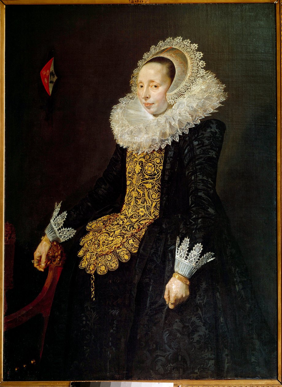 Catherine Both van der Een, harmadik feleség, Paulus van Beresteyn portréja Frans Hals l