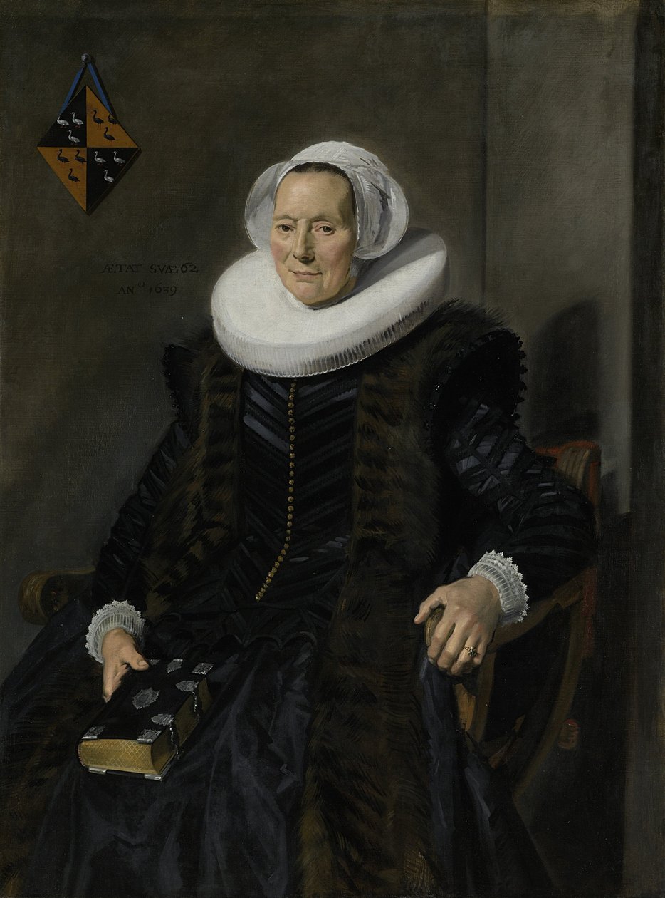 Maritge Claesdr Vooght portréja alkotó: Frans Hals