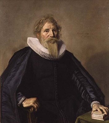 Egy szakállas férfi portréja alkotó: Frans Hals