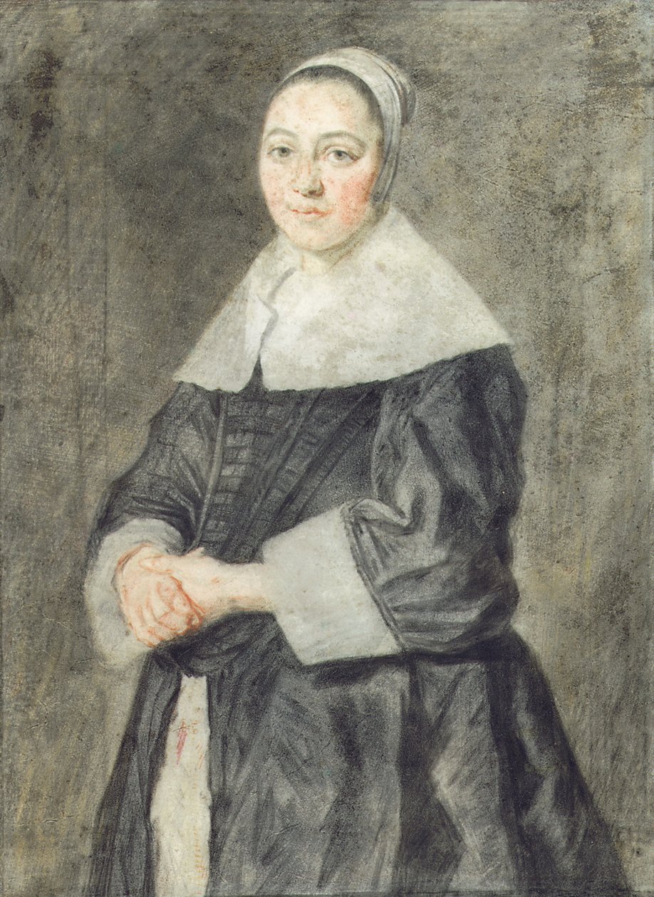 Egy hölgy portréja alkotó: Frans Hals
