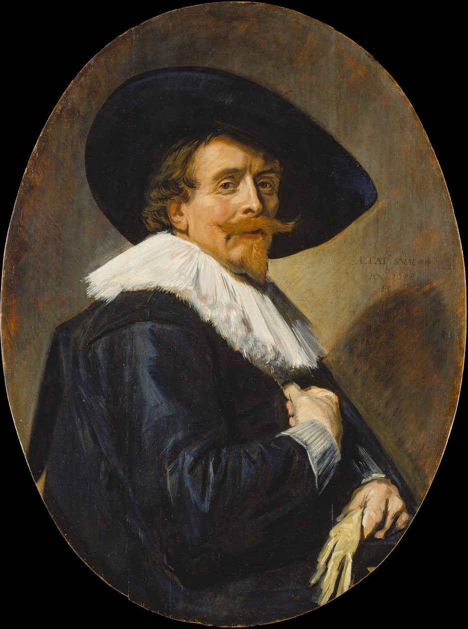 Férfi portréja alkotó: Frans Hals