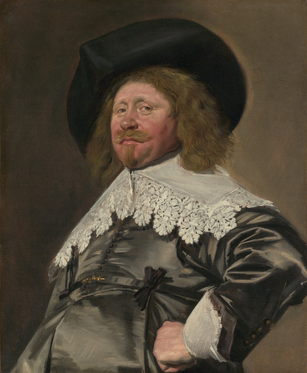 Egy férfi portréja, valószínűleg Nicolaes Pietersz Duyst van Voorhout, 1636-38 körül. alkotó: Frans Hals