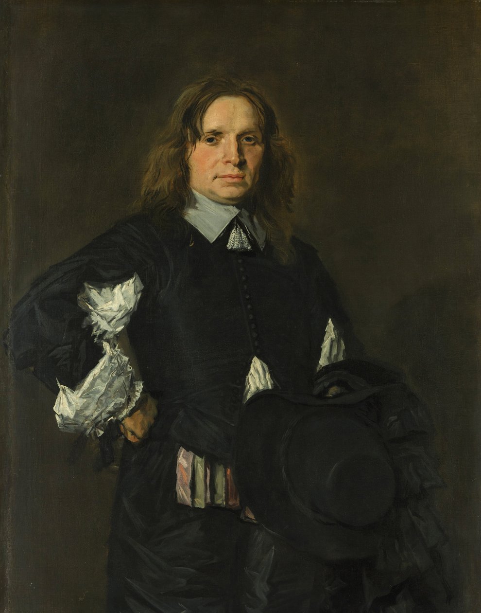 Férfi portréja, 1610 körül (olaj, vászon) alkotó: Frans Hals