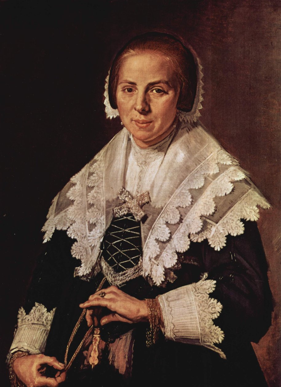 Portré egy nő egy ventilátorral [1]
Alternatív cím(ek):  

A nő portréja legyezővel alkotó: Frans Hals