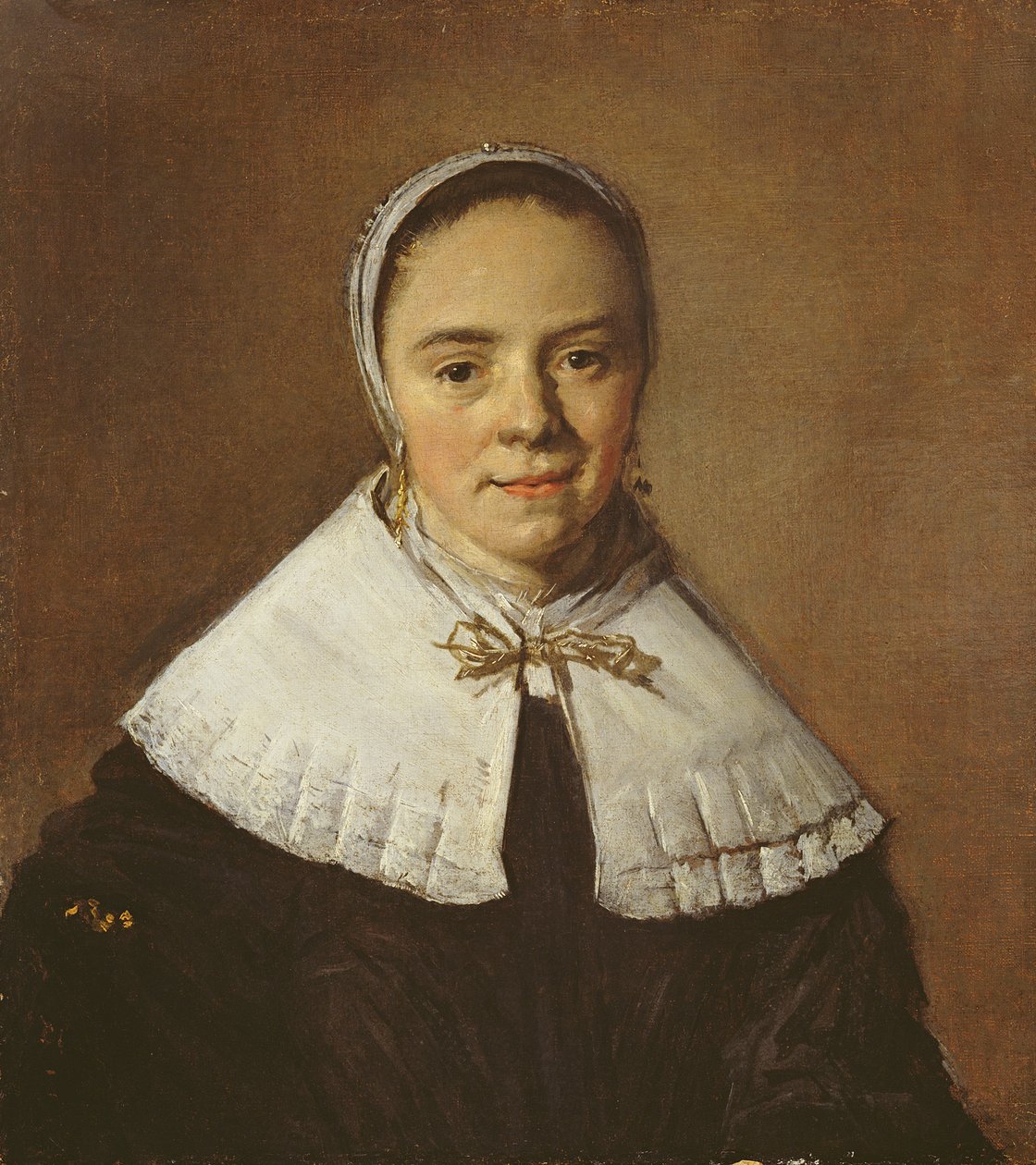Fiatal nő portréja (olaj, vászon) alkotó: Frans Hals