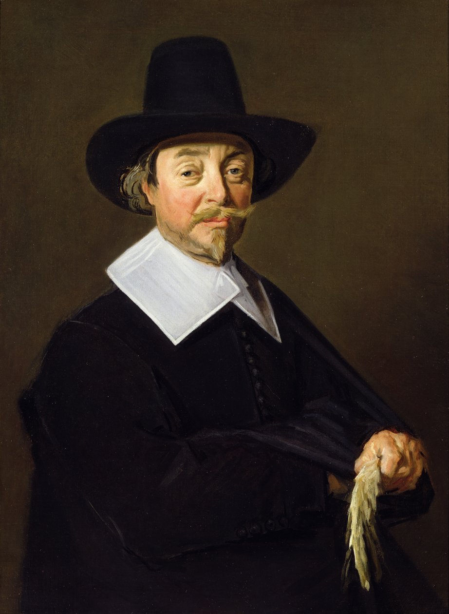 Férfi portré, 1643-45 körül alkotó: Frans Hals