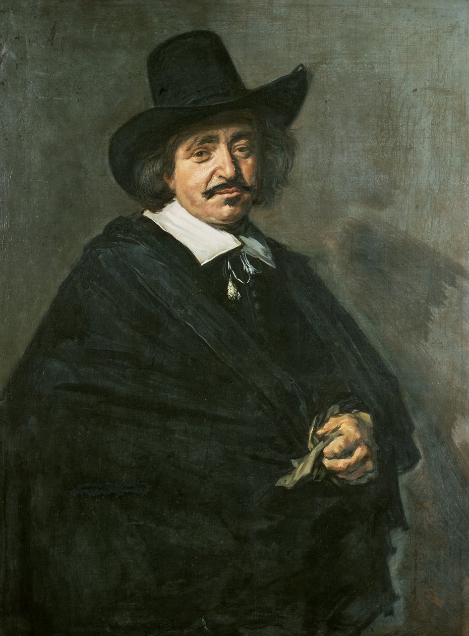 Férfi portré, 1654-55 körül alkotó: Frans Hals