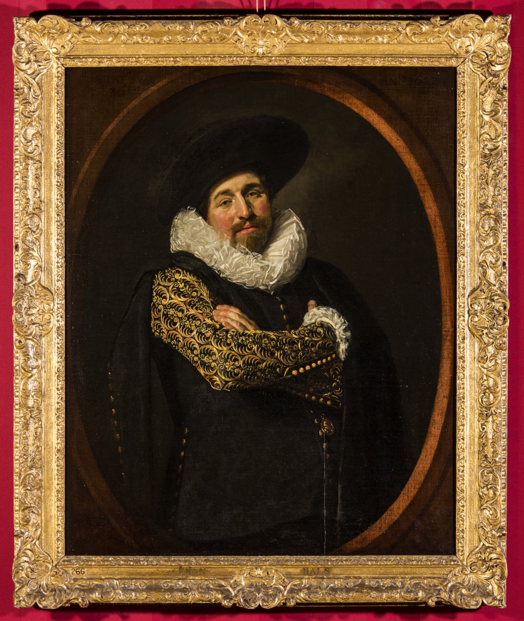 Egy férfi portréja, valószínűleg Isaac Abrahamsz. Massa, 1622 körül (olaj, vászon, falapra) alkotó: Frans Hals