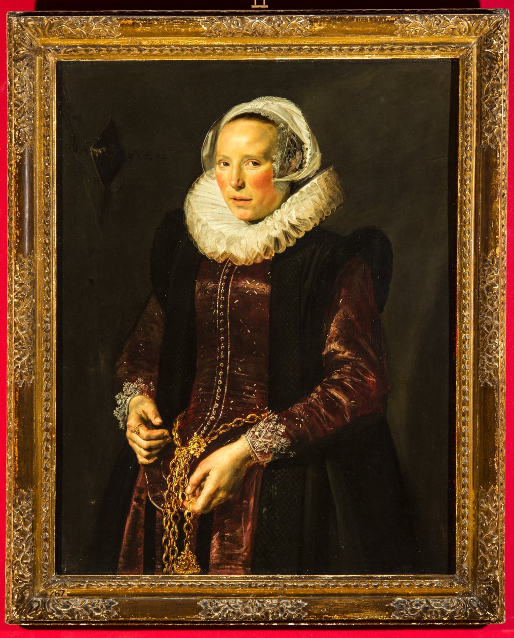 Női portré, 1611 körül (olaj, fatábla) alkotó: Frans Hals