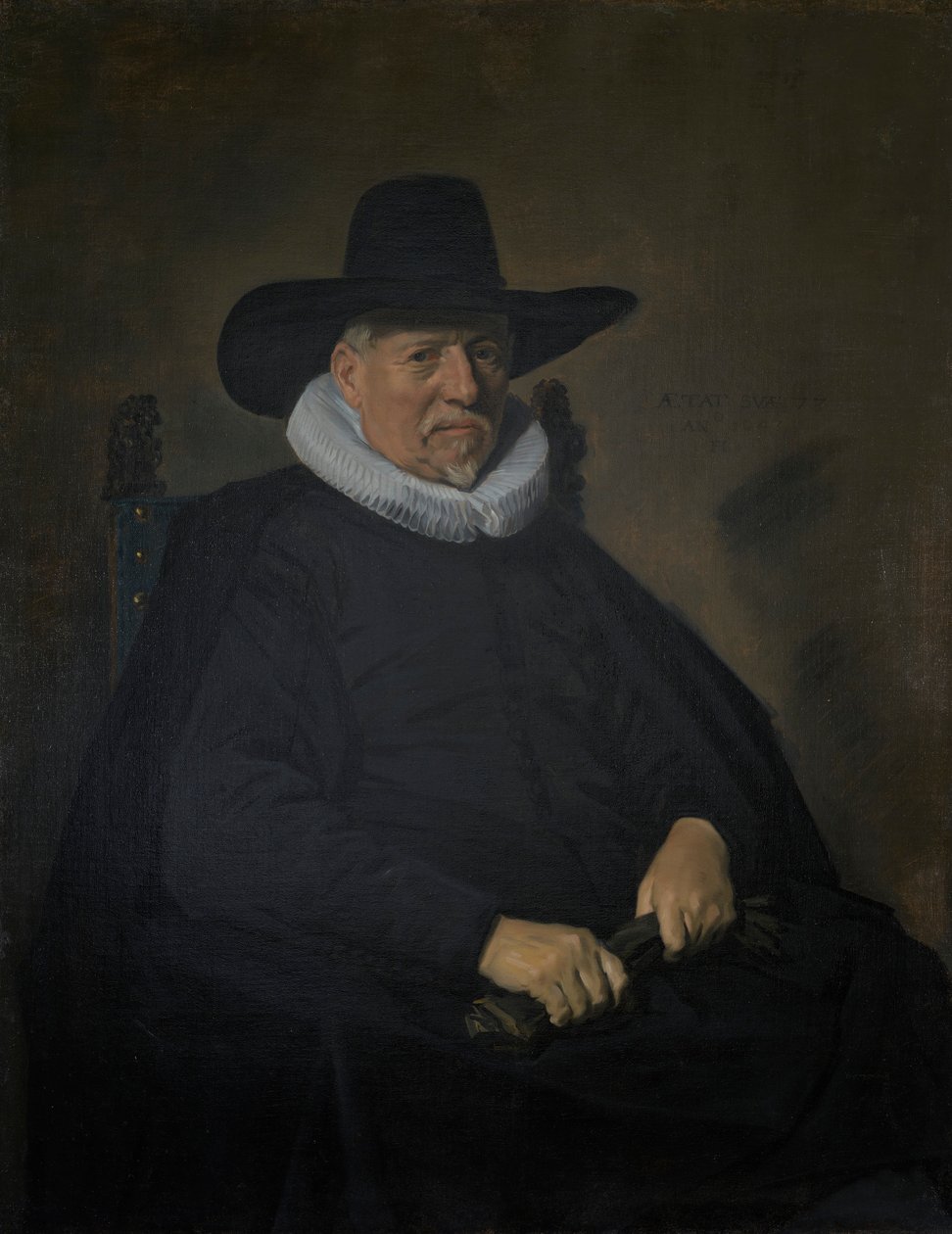 Egy idős férfi portréja, hagyományos nevén Heer Bodolphe alkotó: Frans Hals