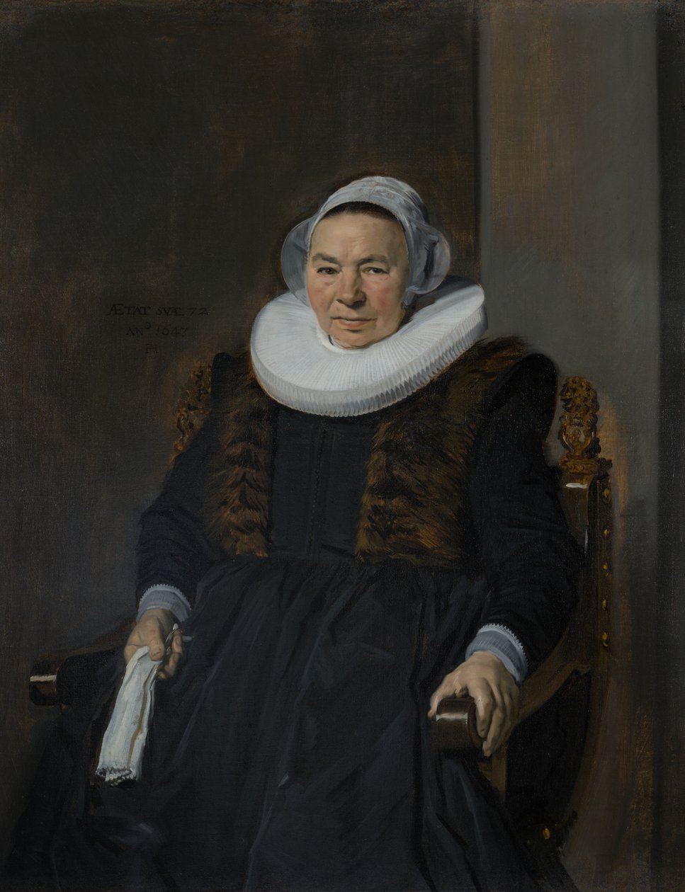 Idős nő portréja, hagyományosan Mevrouw Bodolphe néven ismert alkotó: Frans Hals