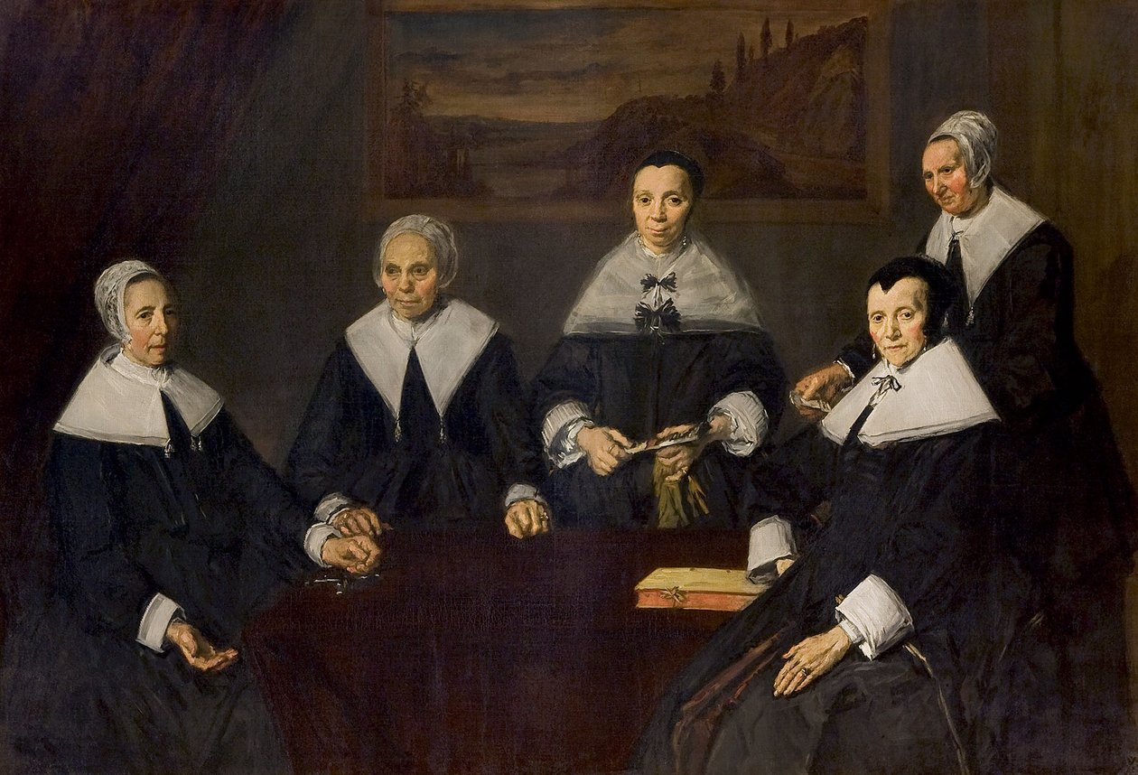 Az Öregek Alma-házának régensnői alkotó: Frans Hals