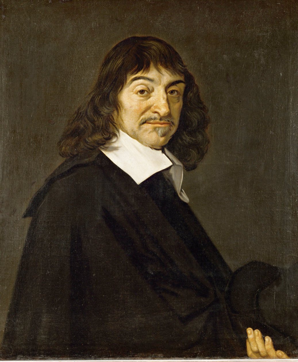 Rene Descartes, portré Frans Hals elveszett eredetije után ... alkotó: Frans Hals