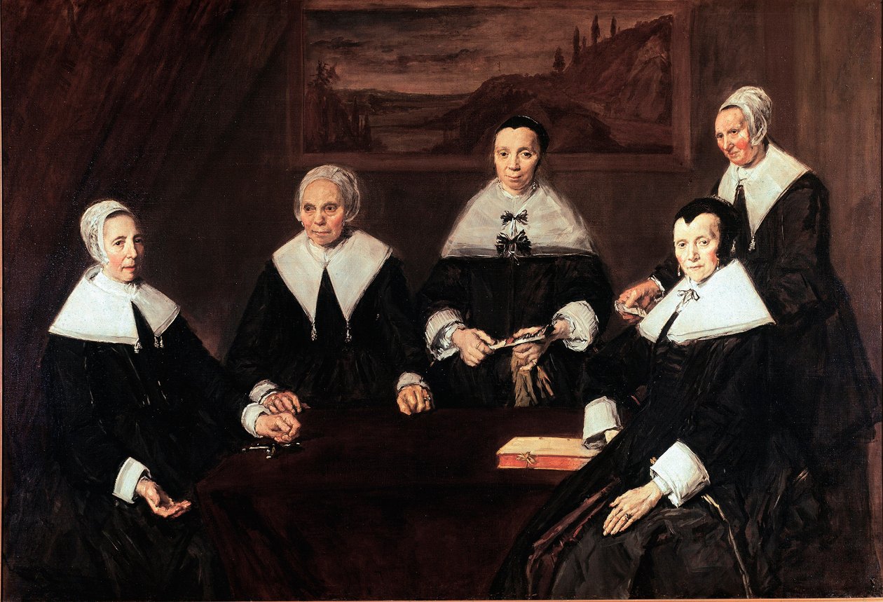 Frans Hals festménye (kb. 1580-1666) 1664 v. 249,5x170,5 cm Haarlem, Frans Hals Museum Holland alkotó: Frans Hals