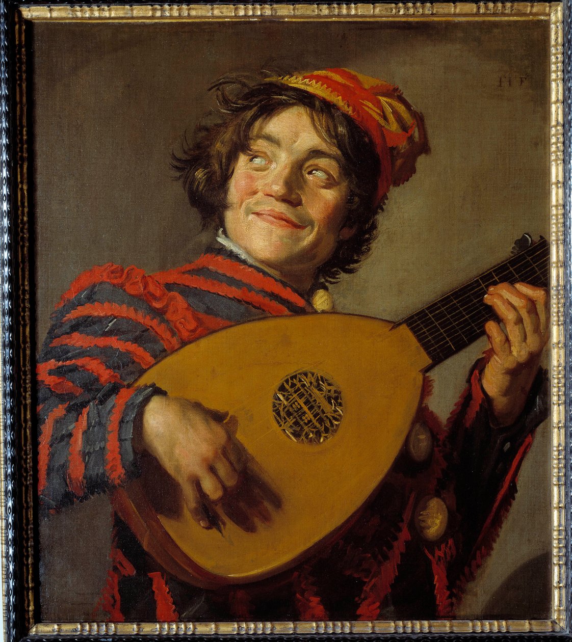 A lant bolond. Frans Hals festménye (1580-1666) alkotó: Frans Hals
