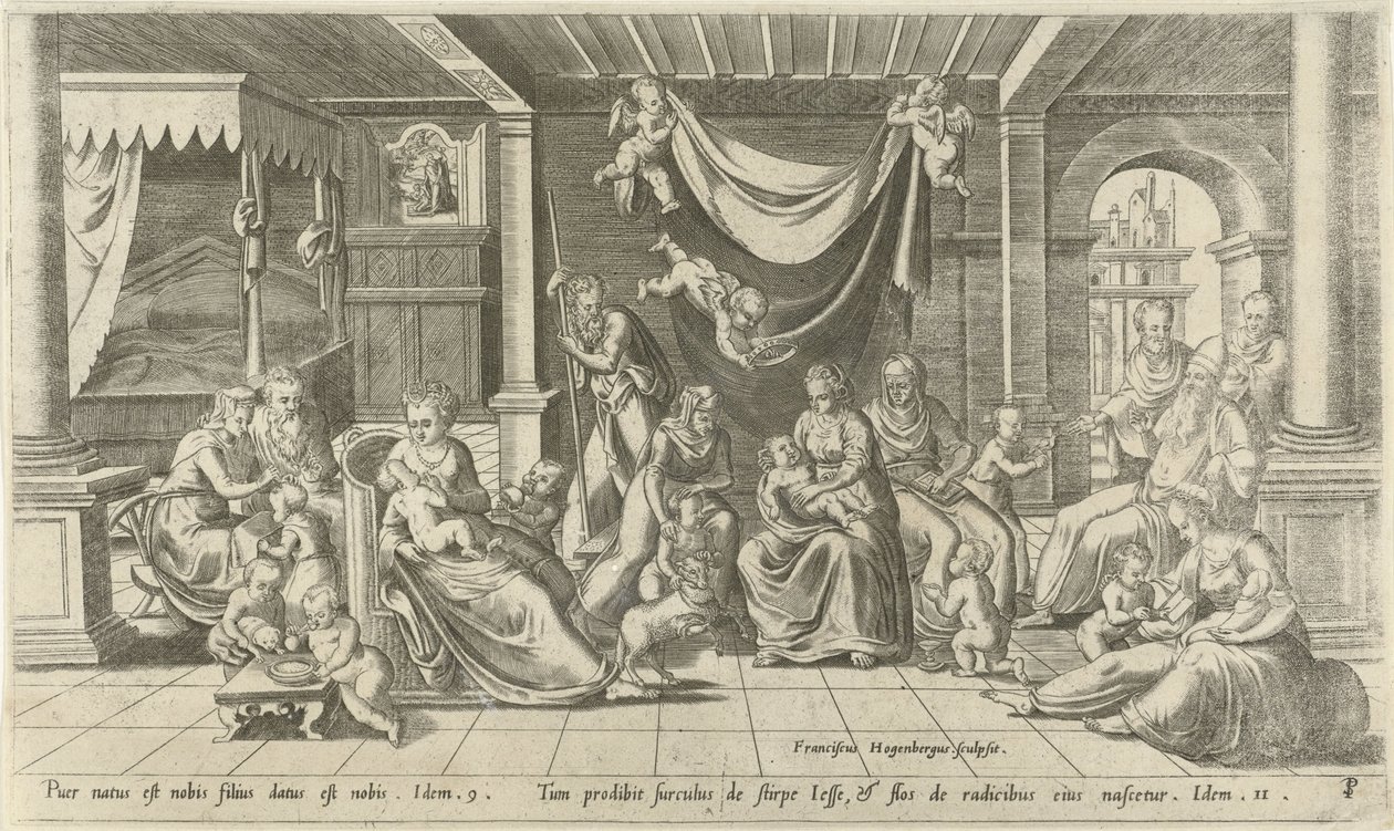 szent rokonság alkotó: Frans Hogenberg