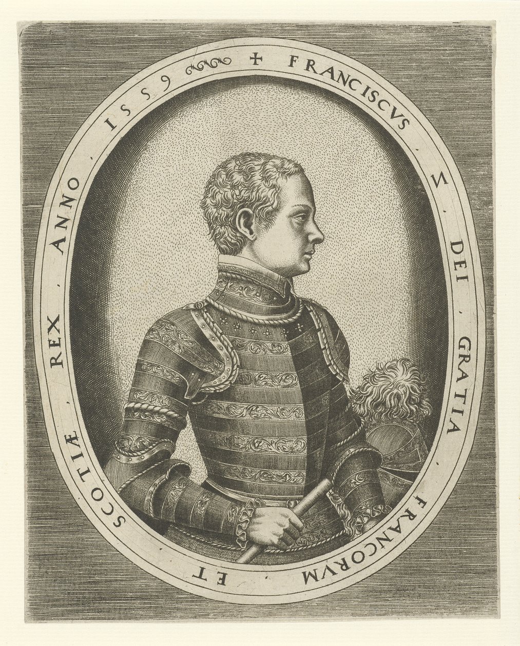 II. Ferenc francia portré 1544-1560, 1559 alkotó: Frans Huys