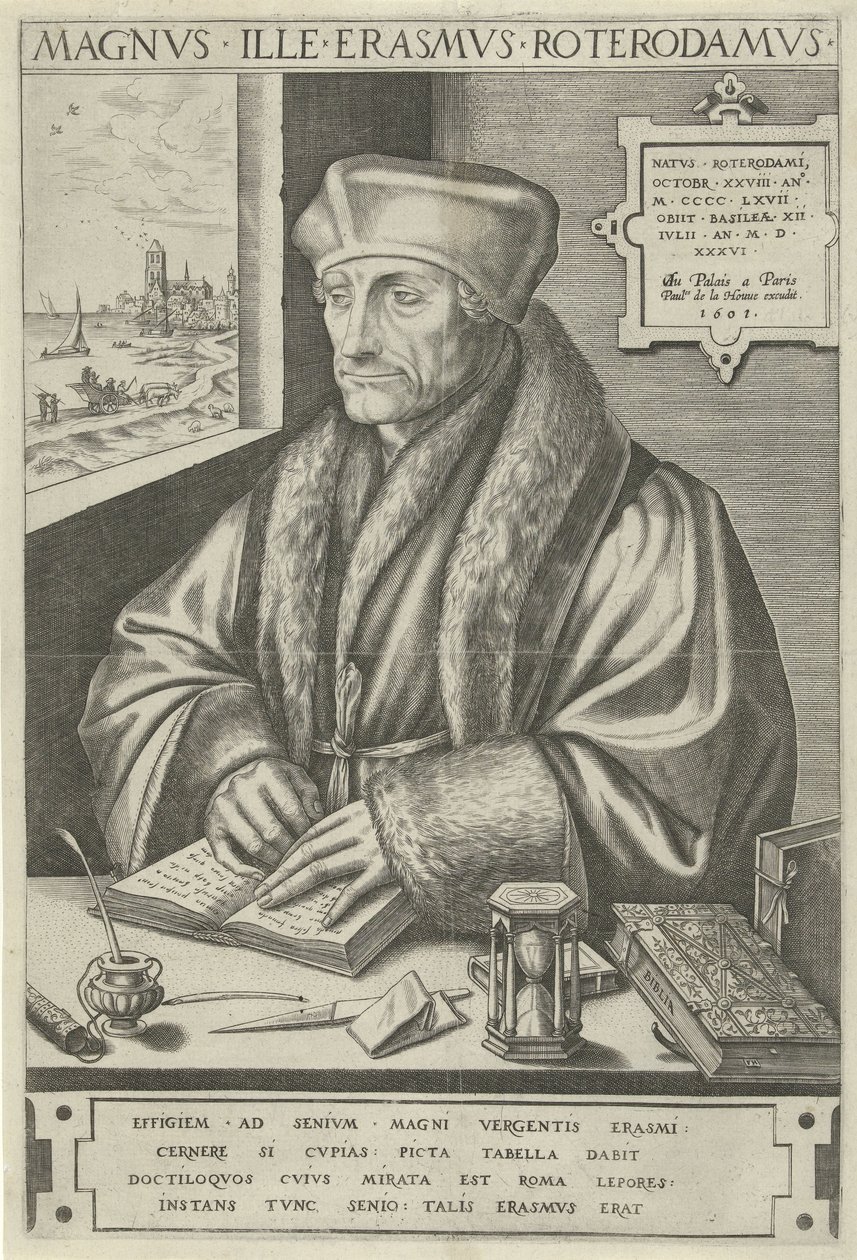 Aberforth Erasmus portréja alkotó: Frans Huys