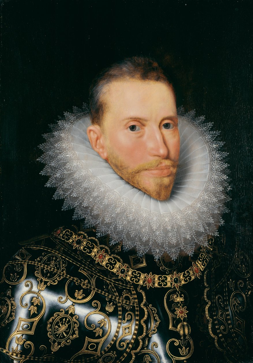 Albrecht főherceg, 1601-20 körül (olaj, tábla) alkotó: Frans II (after) Pourbus