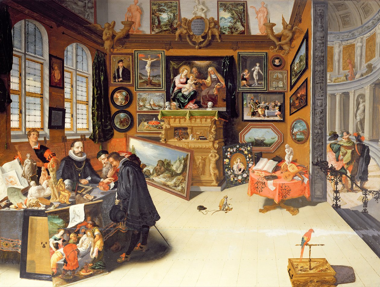 Képgaléria belseje alkotó: Frans II Francken