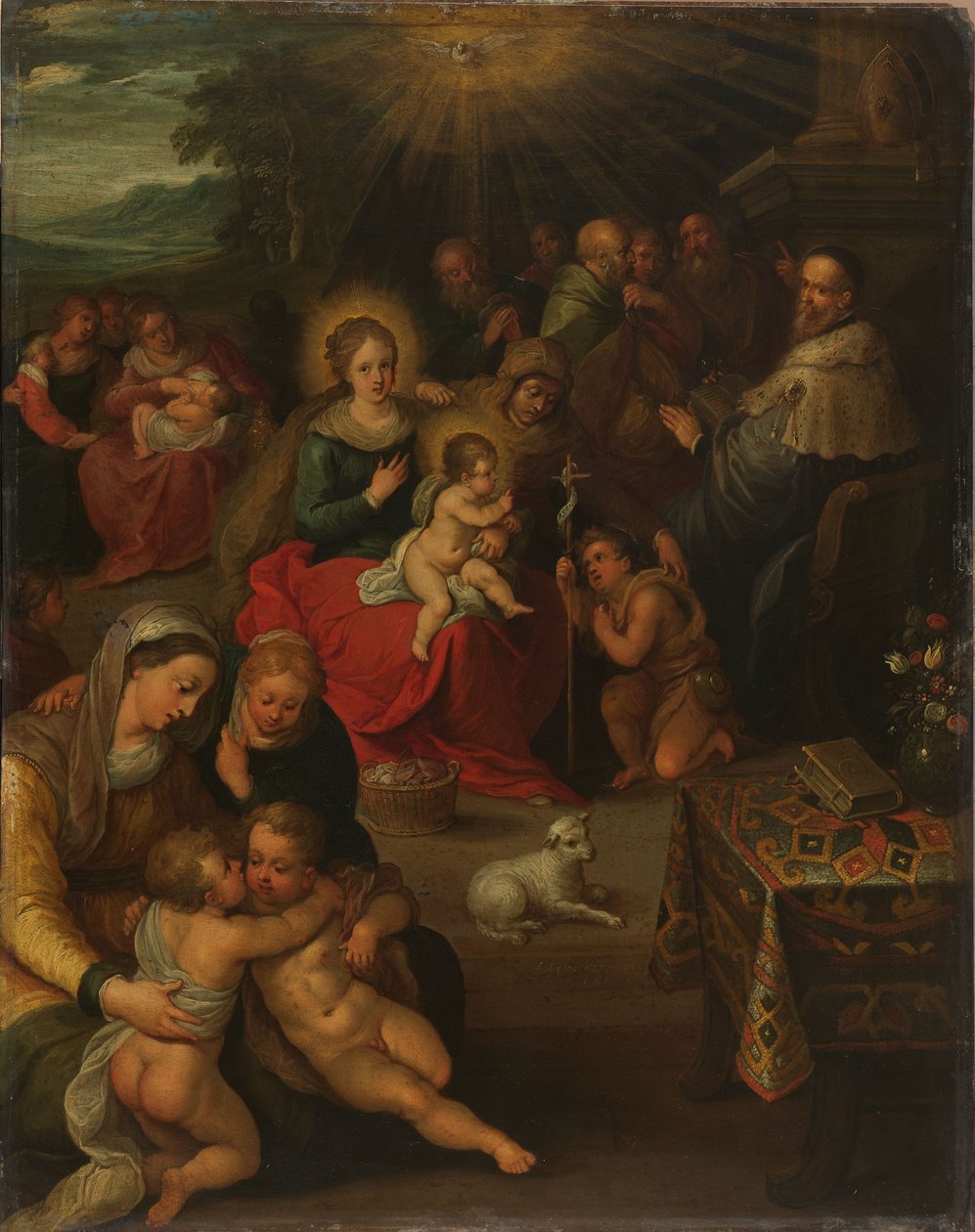 A szent rokonság alkotó: Frans II Francken