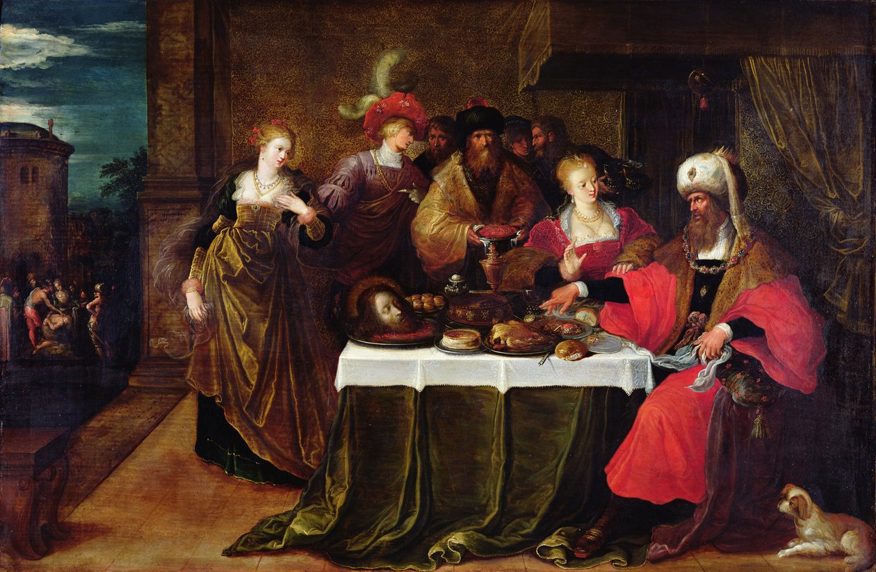Heródes ünnepe alkotó: Frans II Francken the Younger