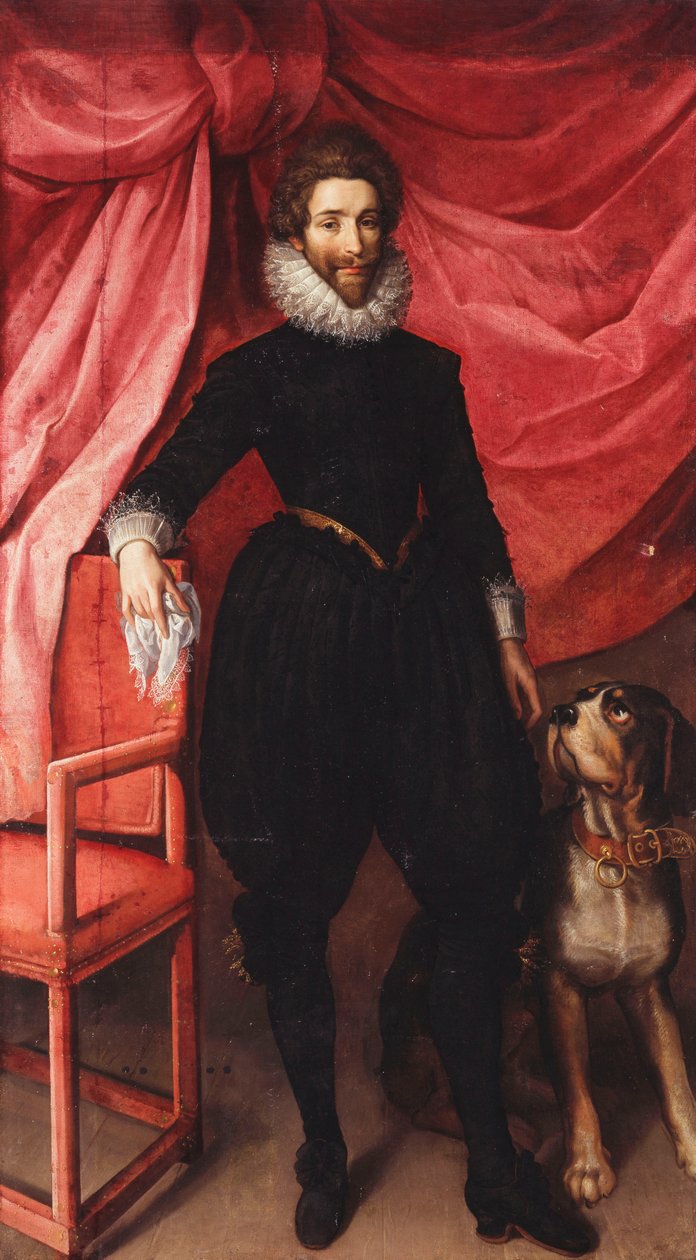 Henri de Lorraine, Guise hercegének portréja, Le Bafafre néven alkotó: Frans II Pourbus