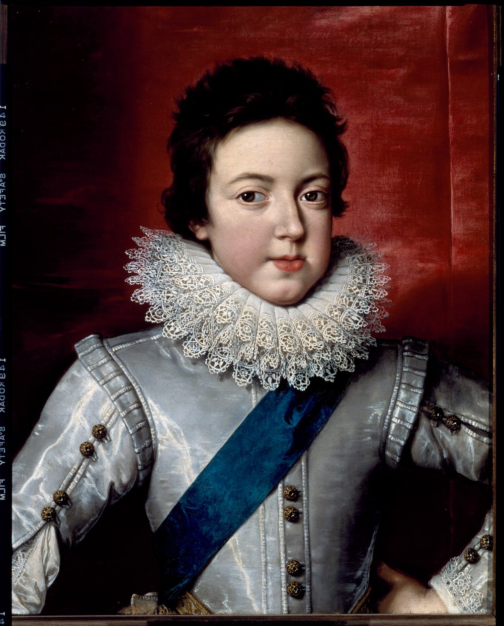XIII. Lajos, Franciaország és Navarra királyának portréja, 1616 körül (festmény) alkotó: Frans II Pourbus