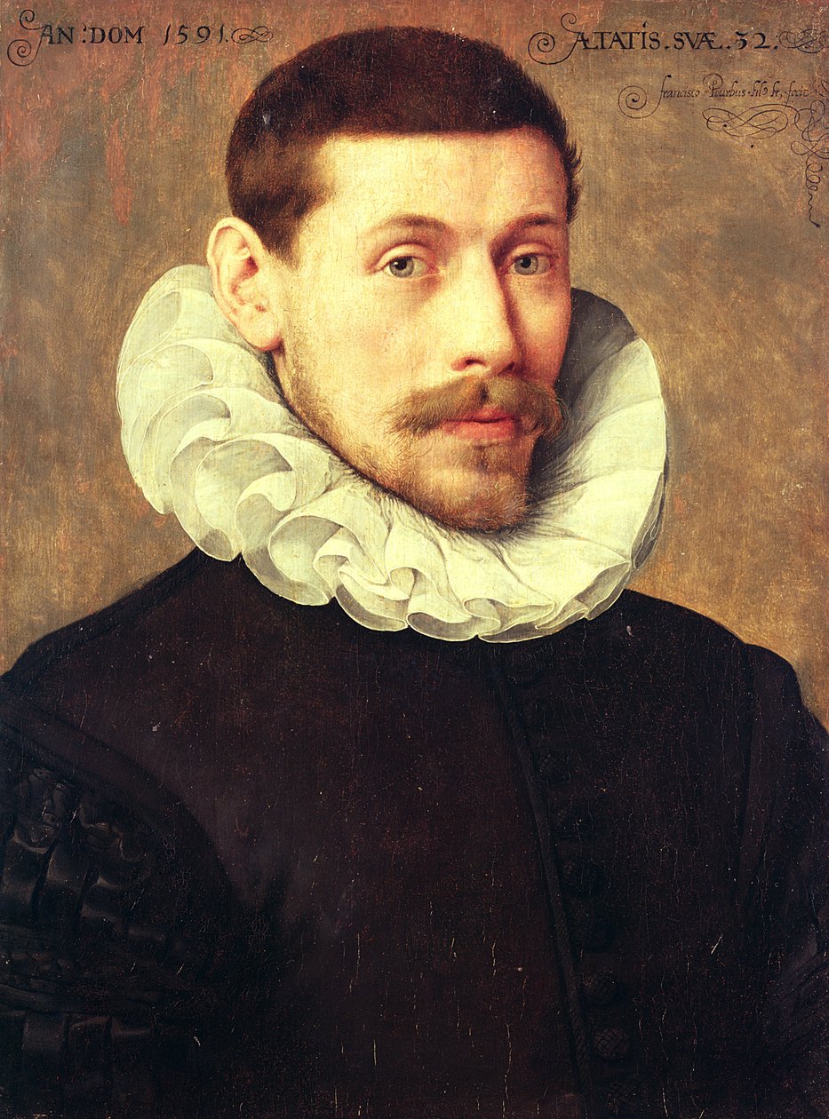 32 éves férfi portréja alkotó: Frans II Pourbus