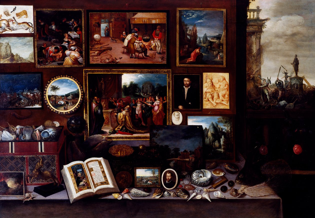 Amatőr kabinet alkotó: Frans II the Younger Francken