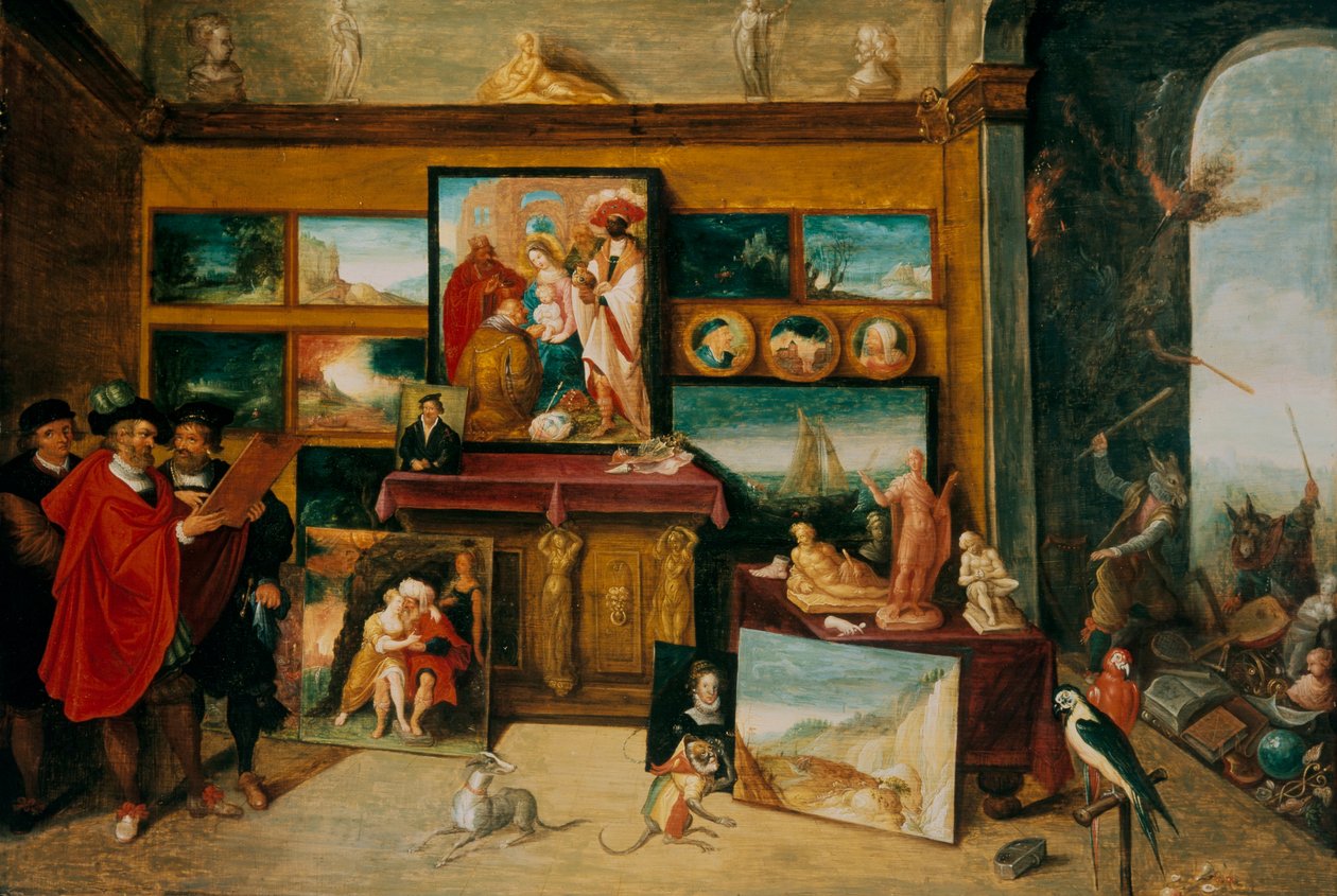 Galéria belső alkotó: Frans II the Younger Francken