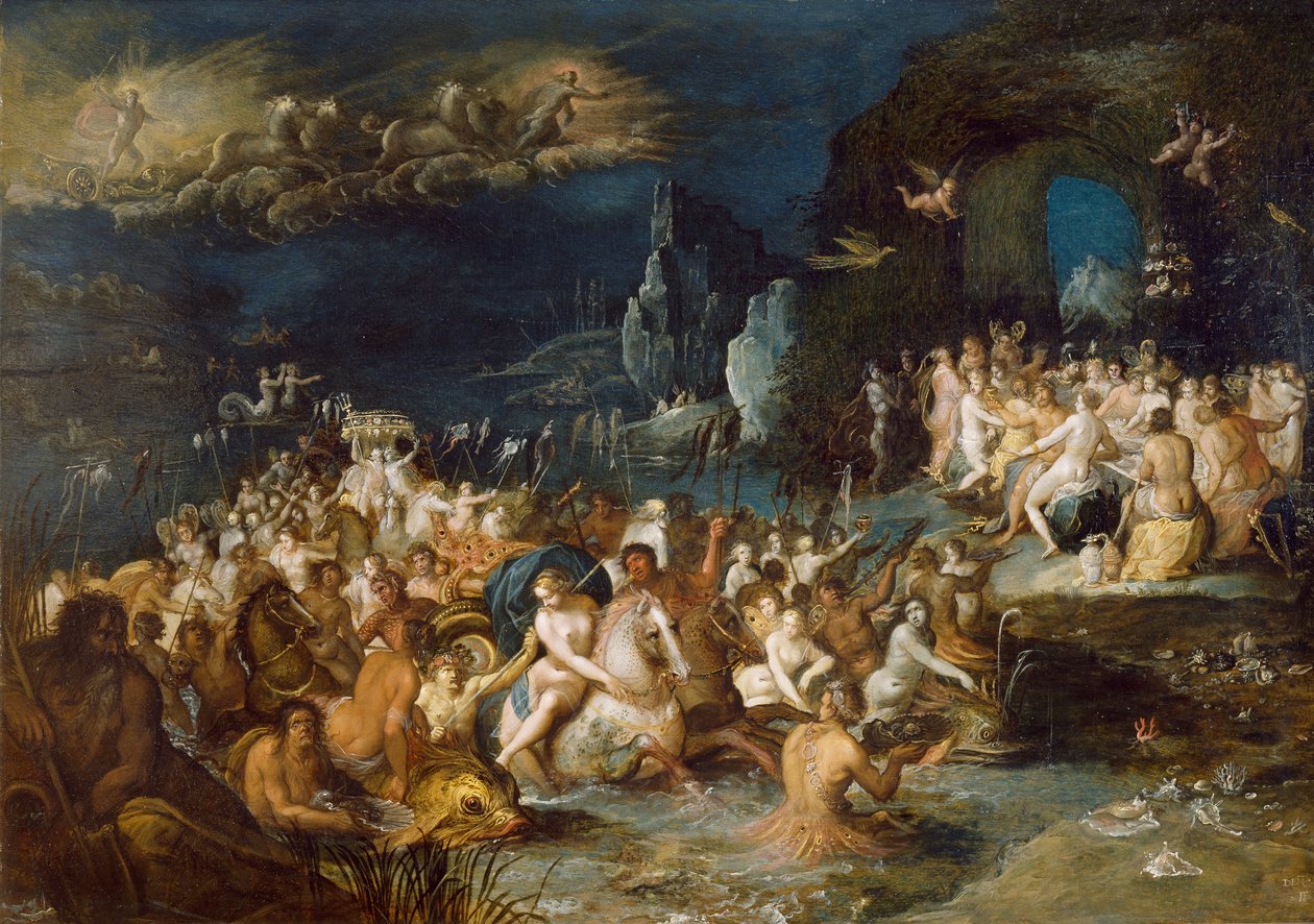 Frans Francken II vagy Francken Younger (1581-1642) Neptunuszfürdői alkotó: Frans II the Younger Francken