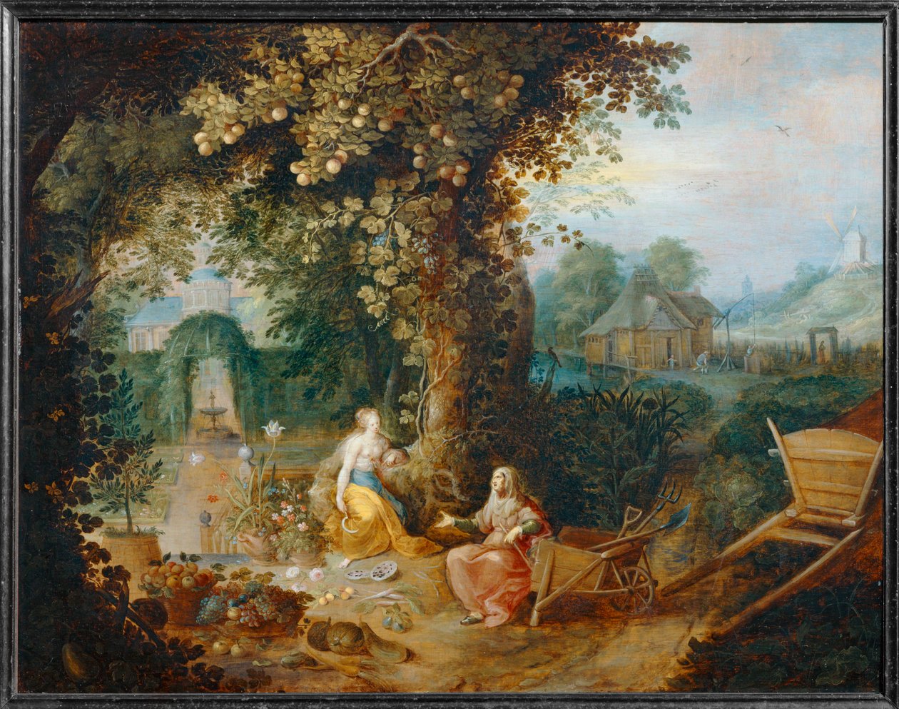 Vertumne et Pomone - Vertumnus és Pomona ... alkotó: Frans II the Younger Francken