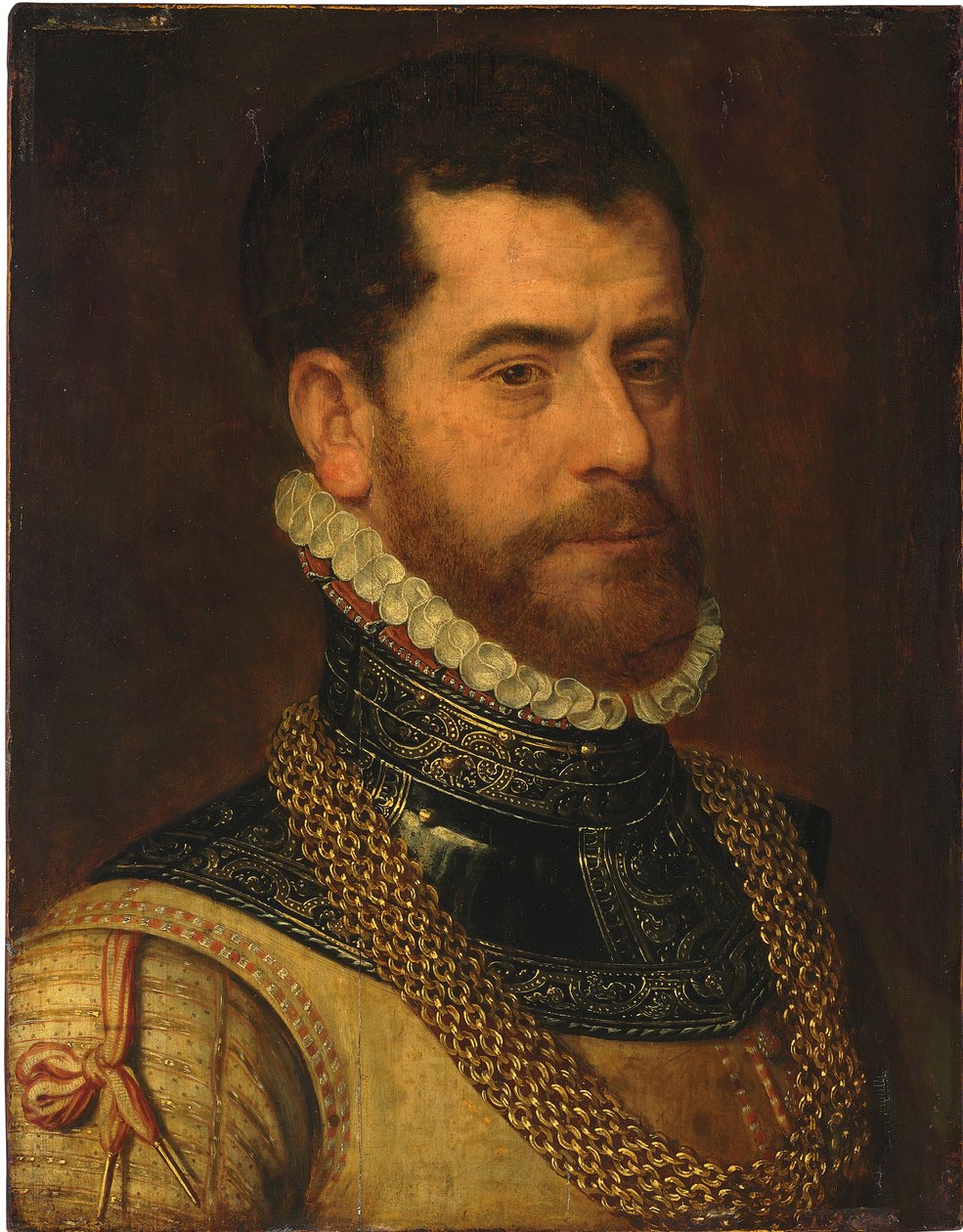 Egy úriember portréja Don Gaspar de Haro y Guzman monogramjával alkotó: Frans I Pourbus