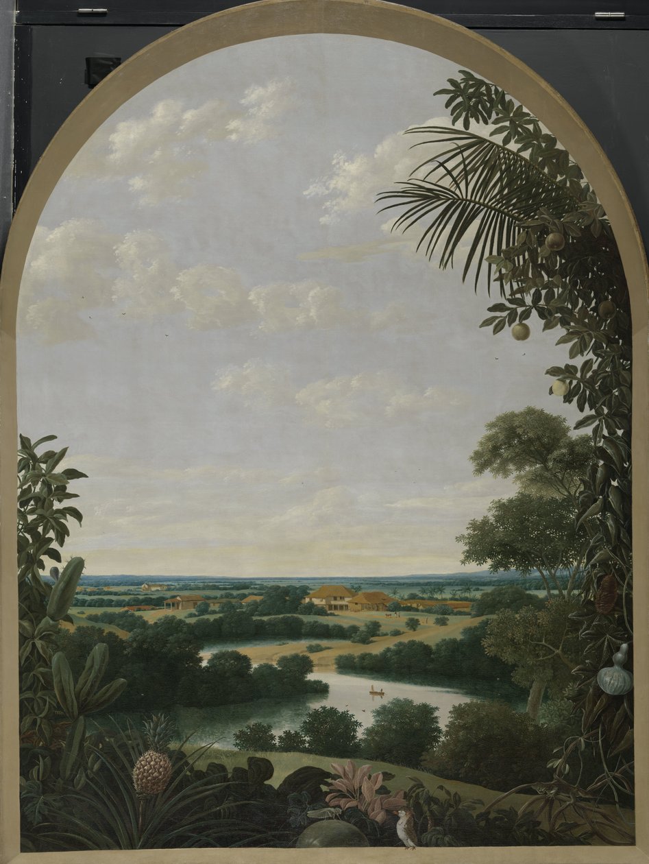 Táj Brazíliában alkotó: Frans Post