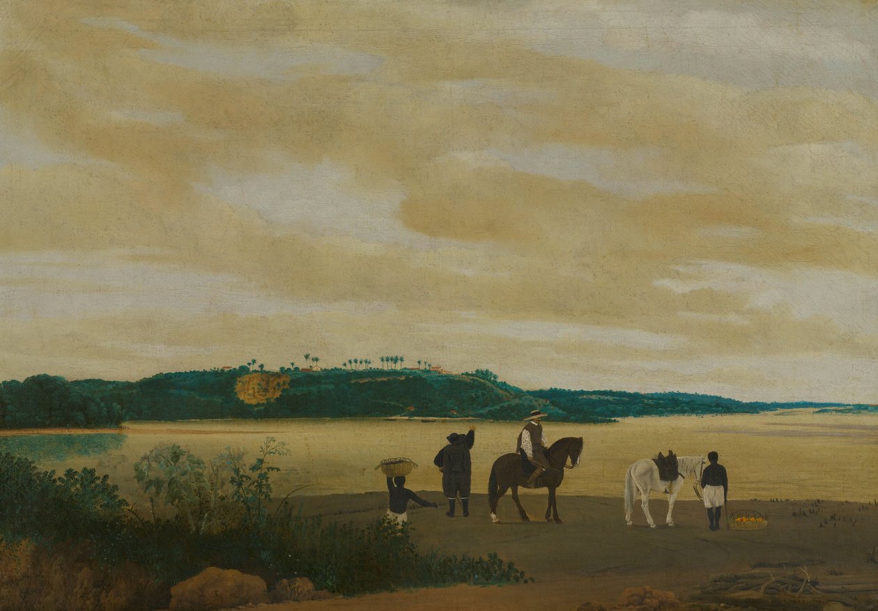 Kilátás a sziget Itamaracá, Brazília Kilátás az Itamaraká-szigetre alkotó: Frans Post