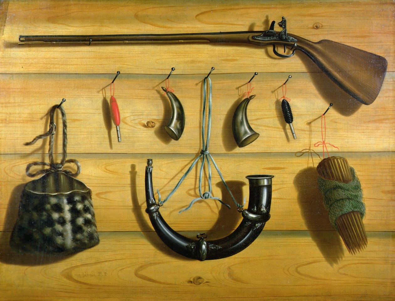 Vadászfelszerelés alkotó: Frans Kerckhoff
